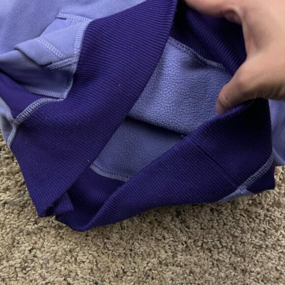 Nike Women's XS Purple Pullover Hoodie Jacket Fall Fleece Lined Therma-Fit - Picture 5 of 8